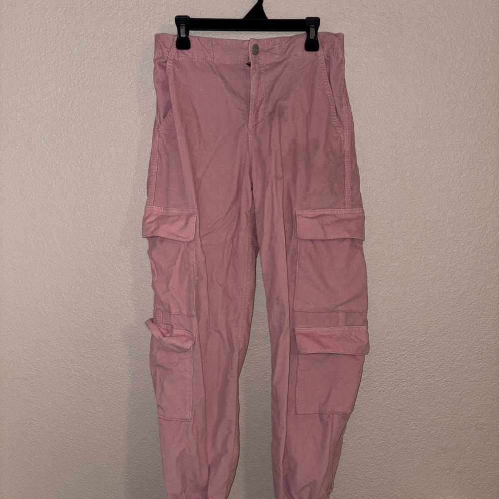 Abercrombie Kids Light Pink Corduroy Pants